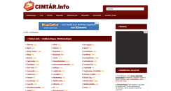 Desktop Screenshot of cimtar.info