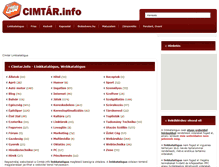Tablet Screenshot of cimtar.info